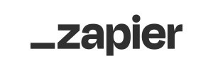 Zapier logo, app automation tool