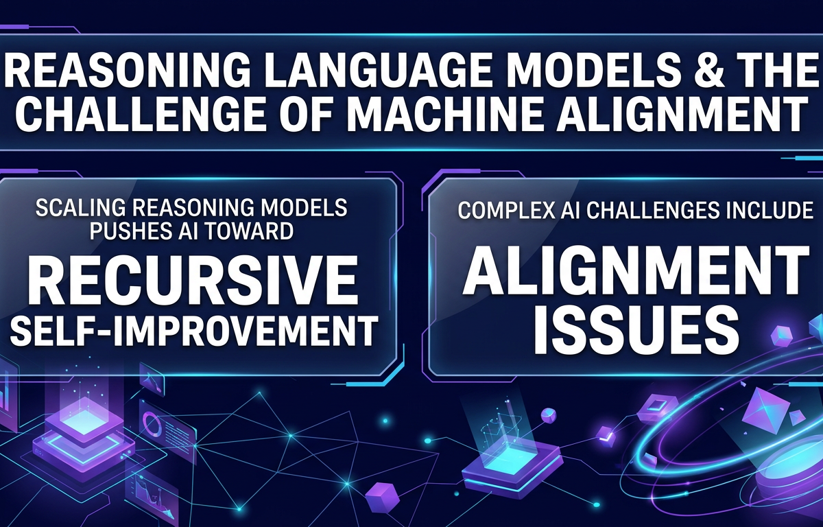 Reasoning language models and the challenge of machine alignment