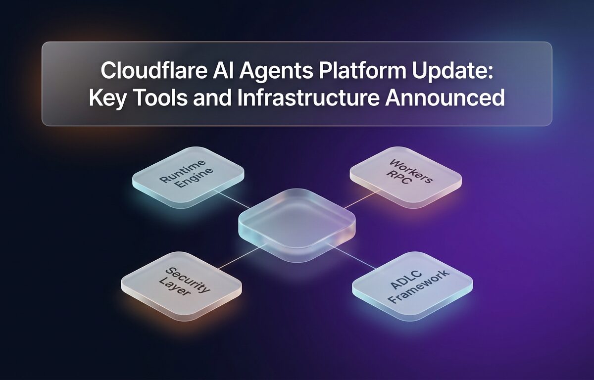 Diagram illustrating runtime and developer infrastructure for Cloudflare AI agents.