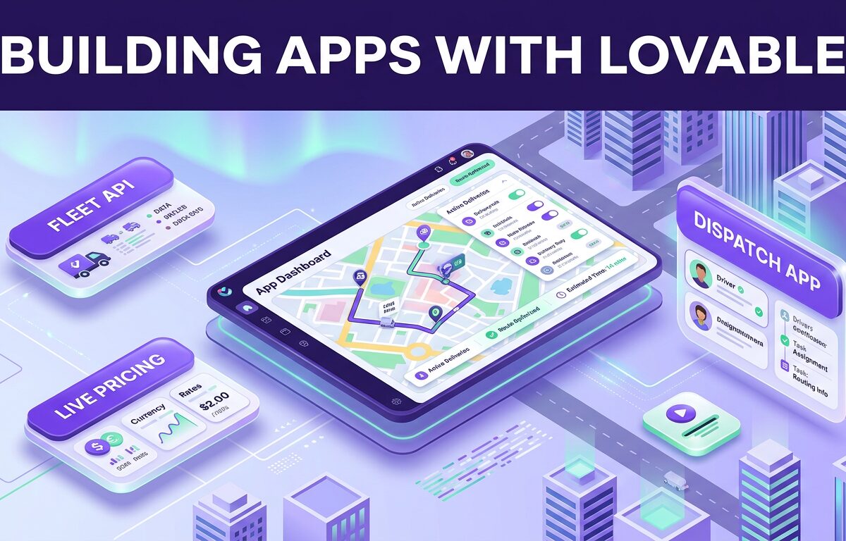 Building apps with Lovable: Kbag logistics platform architecture and fleet integration