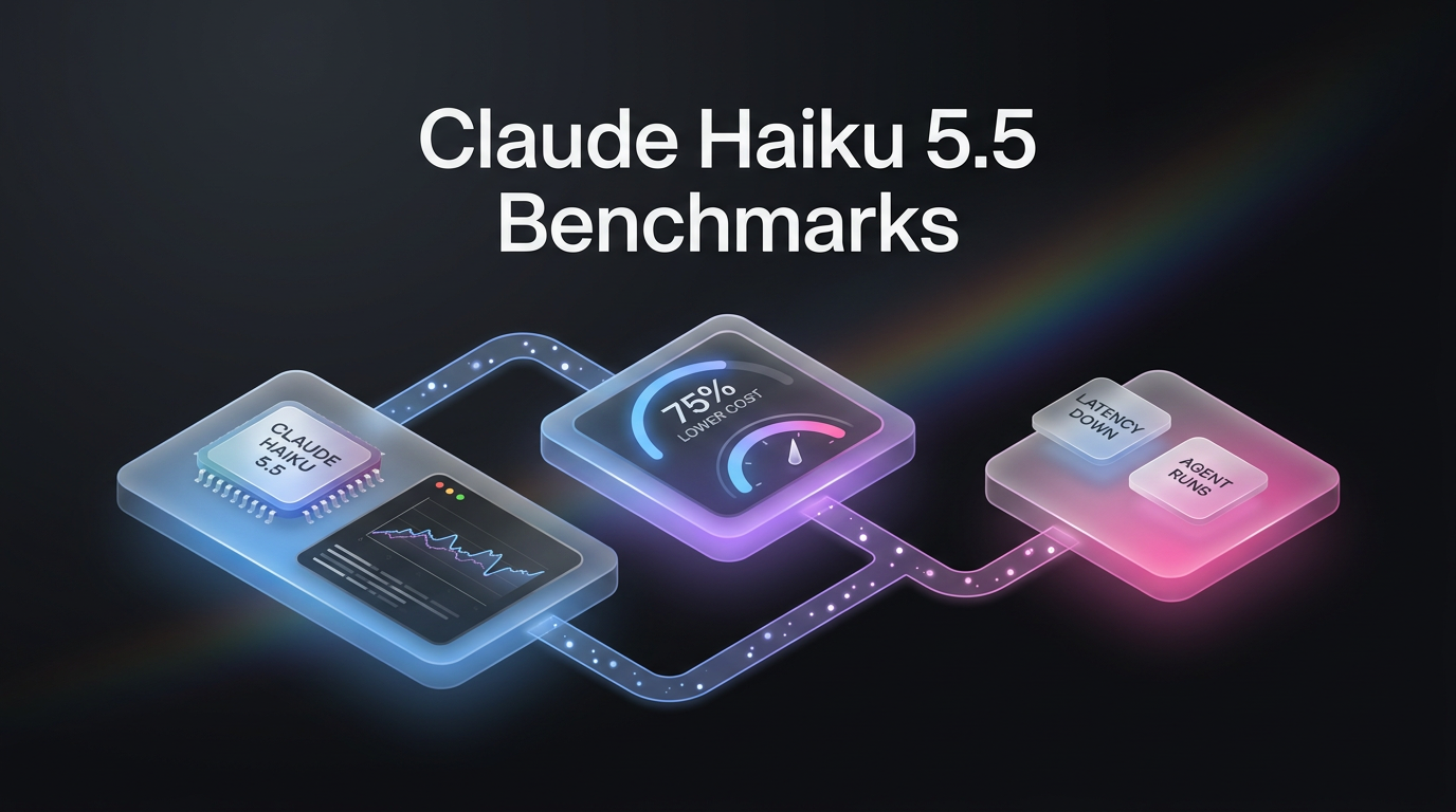 Claude Haiku 5.5 model speed and 75 percent lower cost comparison for agentic AI